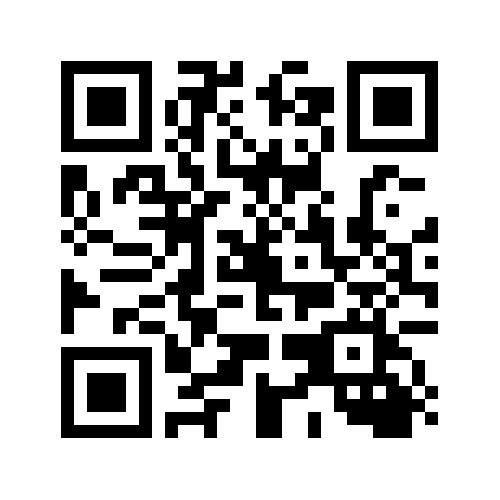 QR-Code auf einem wei&szlig;en Hintergrund, bestehend aus schwarzen und wei&szlig;en Mustern zur Daten&uuml;bertragung.