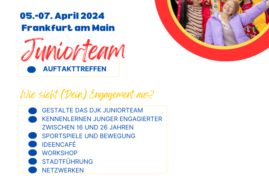 Verbands-News - Aktuelles | Komm ins Juniorteam der DJK